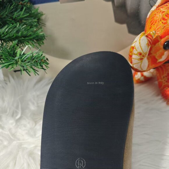 The Row Tan Suede Slippers Minimalist Design - Picture 6 of 6